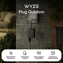 ✅ Wyze Plug Outdoor Weatherproof Smart Outlet with WiFi Controls ✅
