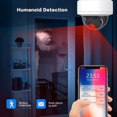4.0 Megapixel Panorama View PoE IP Camera compatible LTS/Hikvision NVR