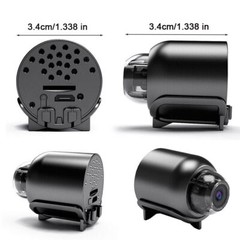 4PCS Mini Camera with Wireless Wi Fi Audio and Video for Car and House Security