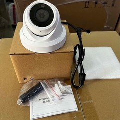 VIKYLIN Mini Turret POE IR 4K ethernet Security IP CAMERA MIC Outdoor/Indoor Lot