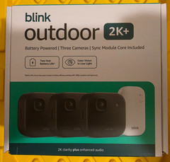 Blink Outdoor 2K+ Wireless 3 Camera Security System with Sync Module – Brand New
