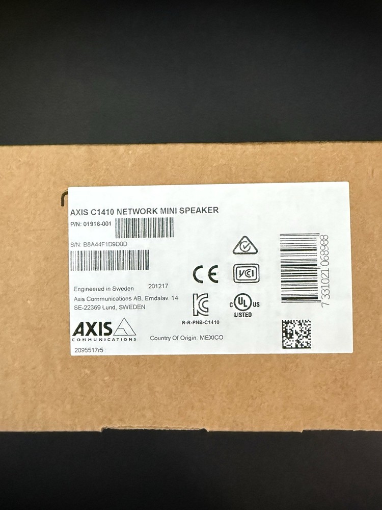 Axis C1410 Network Mini speaker