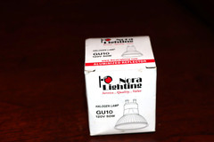 10 Nora lighting Halogen lamp GU 10 120V 50W with Aluminized Reflector MIB