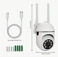 2 Huntvision Wifi Cameras W/Cloud Storage Or TF Card Support, Intelligent Camera
