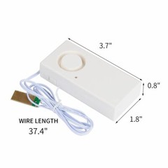1/2/3x Water Leak Alarm Flood Level Overflow Detector Sensor Home Security Alert