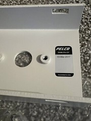 NEW Pelco SWM-PA-GY Gray Wall Mount For Spectra or DF5 Pendant Domes Sealed