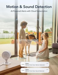 Only 2.4GHz Indoor Security Camera, 1080P Cameras for Home Security, Motion D…