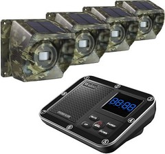 Wuloo 500m Driveway Alarm System Outdoor Wireless Motion Sensor Detector for Car