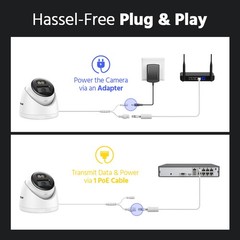 ANNKE 8CH 6MP NVR 5MP Audio PoE Security Camera System Outdoor Night Vision AI