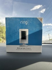 Ring Stick Up Cam Weather-Resistant for Indoor/Outdoor