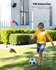 Color Night Vision Outdoor Surveillance Camera – Easy Setup & SD/Cloud Storage