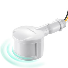 Motion Sensor, 180-Degree Replacement Motion Detector For Security Floodlights