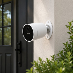 Magnetic Wall Mount for SimpliSafe Wireless Outdoor Camera Metal Holder