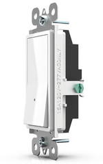 4Pack SOZULAMP Illuminated Light Switch-Esay to Install,No Neutral Wire,Single-P