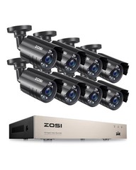 8CH 5MP Lite Security Camera System with AI Human Vehicle Detection, H.265 8 …