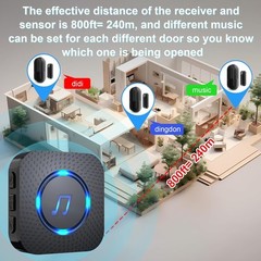 SanJie 4 Black Sensors + 3 Receivers, 4 + 3 Receivers
