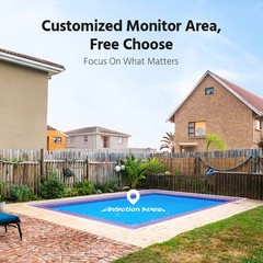 ANNKE 4MP Wireless Security Camera System Wifi Solar Battery Powered 2 Way Audio