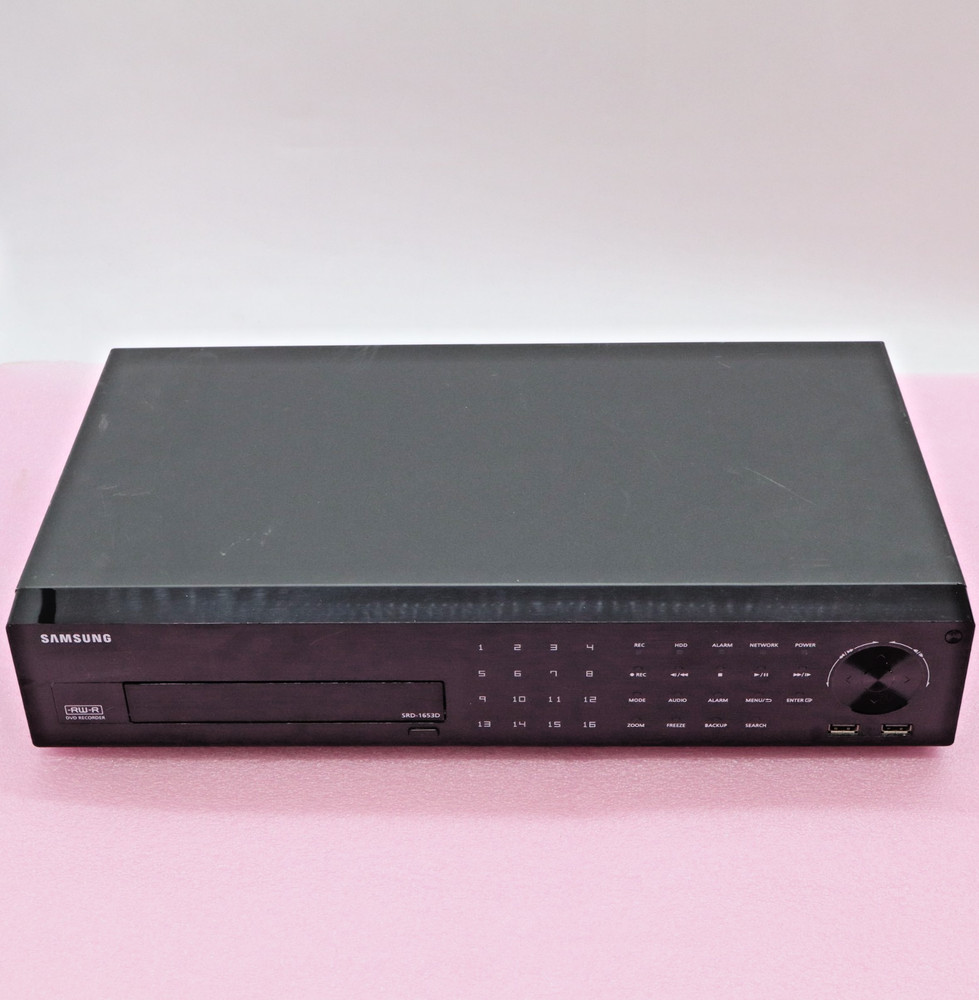 Samsung SRD-1653DN 16CH Premium CIF Real-Time H.264 960H DVR 3TB T5-C1