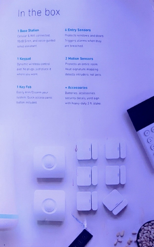 SIMPLISAFE SS3-02 Home Security System – White (Brand New)