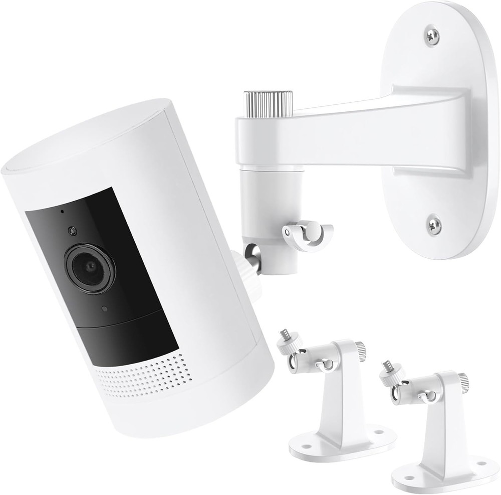 “2Pack Ring Camera Wall Mount for Ring Stick up Cam Battery/Plug-In 3Rd Gen/Stic