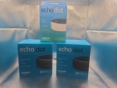 Amazon echo dot NEW 2nd and 3rd gen Smart Assistant White and Charcol lot of 3