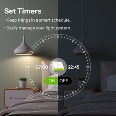 SONOFF MINI DUO Smart Home Switch 2-Gang Dual-Load Control Zigbee Signal Booster