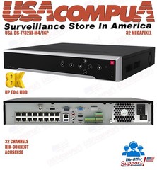 32 Channel NVR USA7732M424P POE PORT Plug & Play H.265+ No Hard Drive