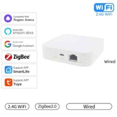 Zigbee 3.0 Gateway Wired/Wireless Tuya WiFi Bluetooth Smart Home Bridge Remote