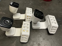 Vivint Outdoor Camera attached lights can talk back n forth