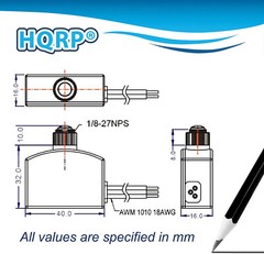 2-Pack HQRP Dusk to Dawn Photoelectric Photo Cell Sensor 110 120V Indoor Outdoor