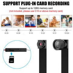 DIY Mini Wireless Wifi IP 4K 1080P HD Camera Home Security Cam Motion Detection