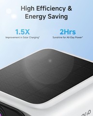 Noorio 2K Solar Security Camera Wireless Outdoor WiFi IP65 2-Way Talk