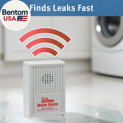110 Db Water Alarm W/Detachable Sensor for Hard-To-Reach Areas (BWD-HWA)