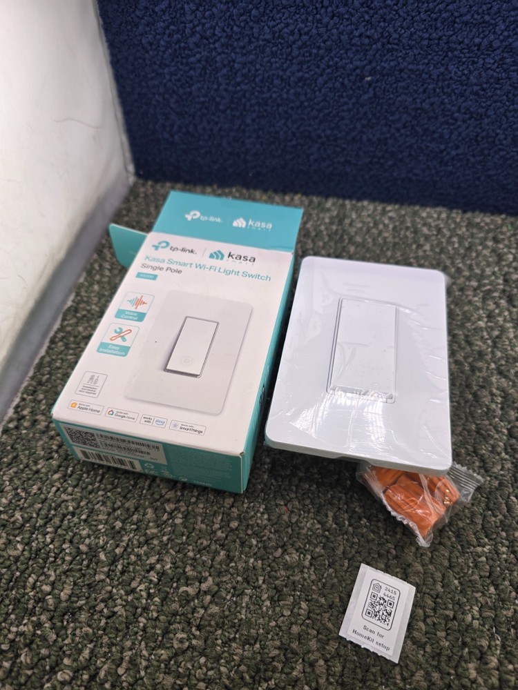 TP-Link KS200 Kasa Smart Wi-Fi Light Switch 100-120V 50/60Hz 1/6HP Single Pole
