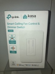 Kasa KS240 Smart Fan Control Light Dimmer Apple HomeKit Alexa Google Assistant