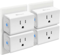 Plug Mini 15A, Smart Home Wi-Fi Outlet Works with Alexa, Google Home & IFTTT,…