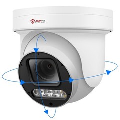 Anpviz 6MP Outdoor PoE PTZ IP Camera, 5X Optical Zoom, Human/Vehicle Detection