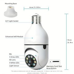4PACK 1080P Security Camera System Wireless 5G WiFi Camera Outdoor Night Vision