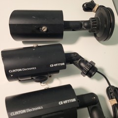 Surveillance Camera Clinton Electronics CE-VF775IR Bullet IR Set Of 3 Video