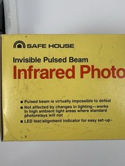 Safe House Infrared Photorelay Alarm 49-310. New In Box. User Manual Included