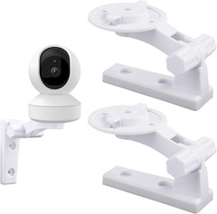 2Pcs Camera Wall Mount Compatible with Reolink E1 / E1 Pro, White Camera Wall