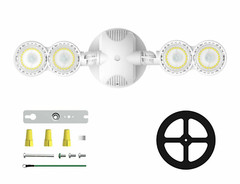 SANSI 4000lm LED Security Light Dusk to Dawn Light Sensor 30W (400W Equiv.) ETL