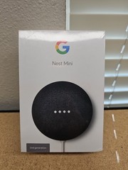 Google Nest Mini (2nd Generation) Charcoal Model GA00781-US New and Sealed (A8)