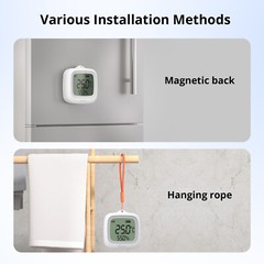 SONOFF SNZB-02WD IP65 Zigbee LCD Smart Temperature Humidity Sensor Measurement
