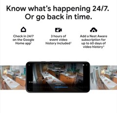 Google Nest Cam Outdoor or Indoor, Battery – 2nd Generation – 2 Count