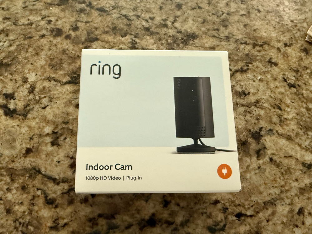 Ring Indoor Cam 2nd Gen (B0B6GJBKRK) 1080p Indoor Wi-Fi Camera – Black
