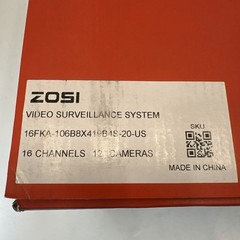 ZOSI 16CH 1080P Home Security Camera System 12 Cameras with 2TB HDD Night Vision