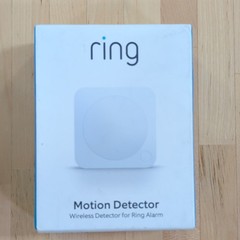 Ring Motion Detector 2nd Generation Wireless Z-Wave White, Alexa Compatible