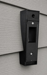 Ring Wired Doorbell Pro 3rd-Gen Retinal 4K 4″-5″ Hardie Board Mounts (10º – 90º)