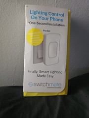 NEW SWITCHMATE ROCKER LIGHT SWITCH CONTROL ON PHONE, Bluetooth, Android/iOS